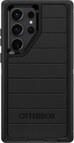 OtterBox funda frontal para Galaxy S23 Ultra mostrando cobertura completa y durabilidad