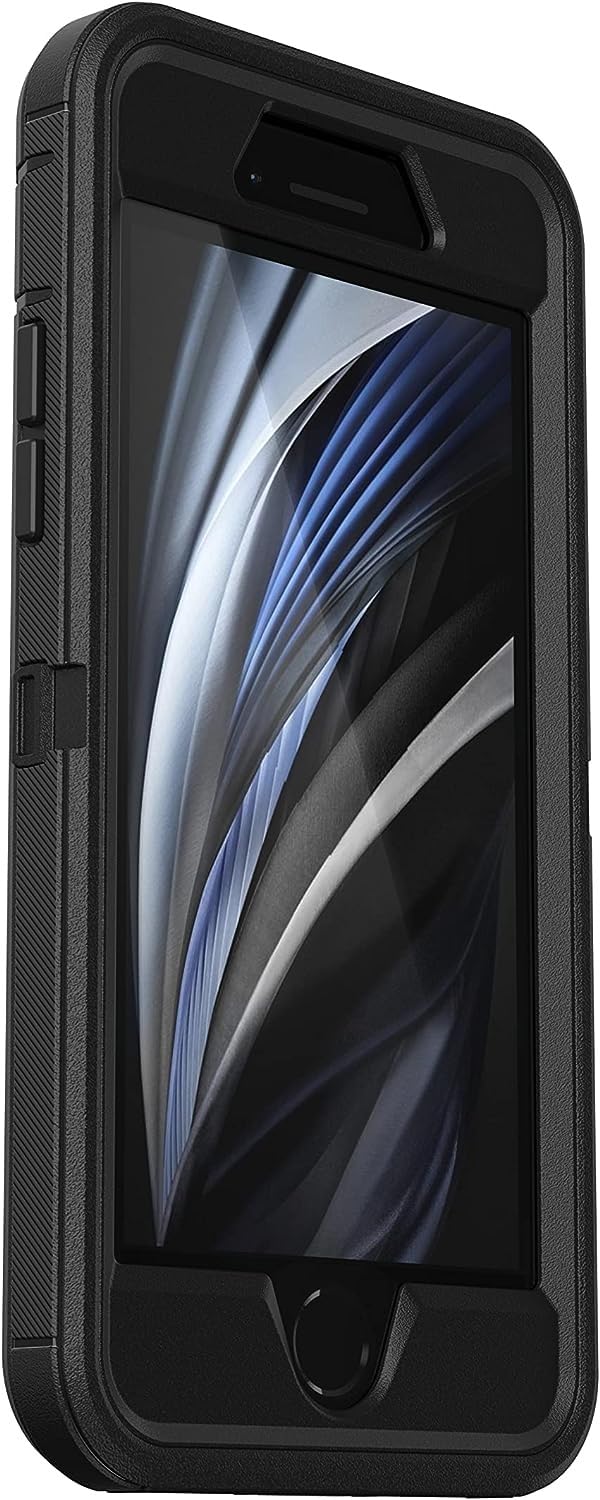 OtterBox holster con clip que facilita llevar el iPhone y sirve como soporte