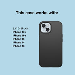 OtterBox detalle posterior con textura resistente y acabado duradero
