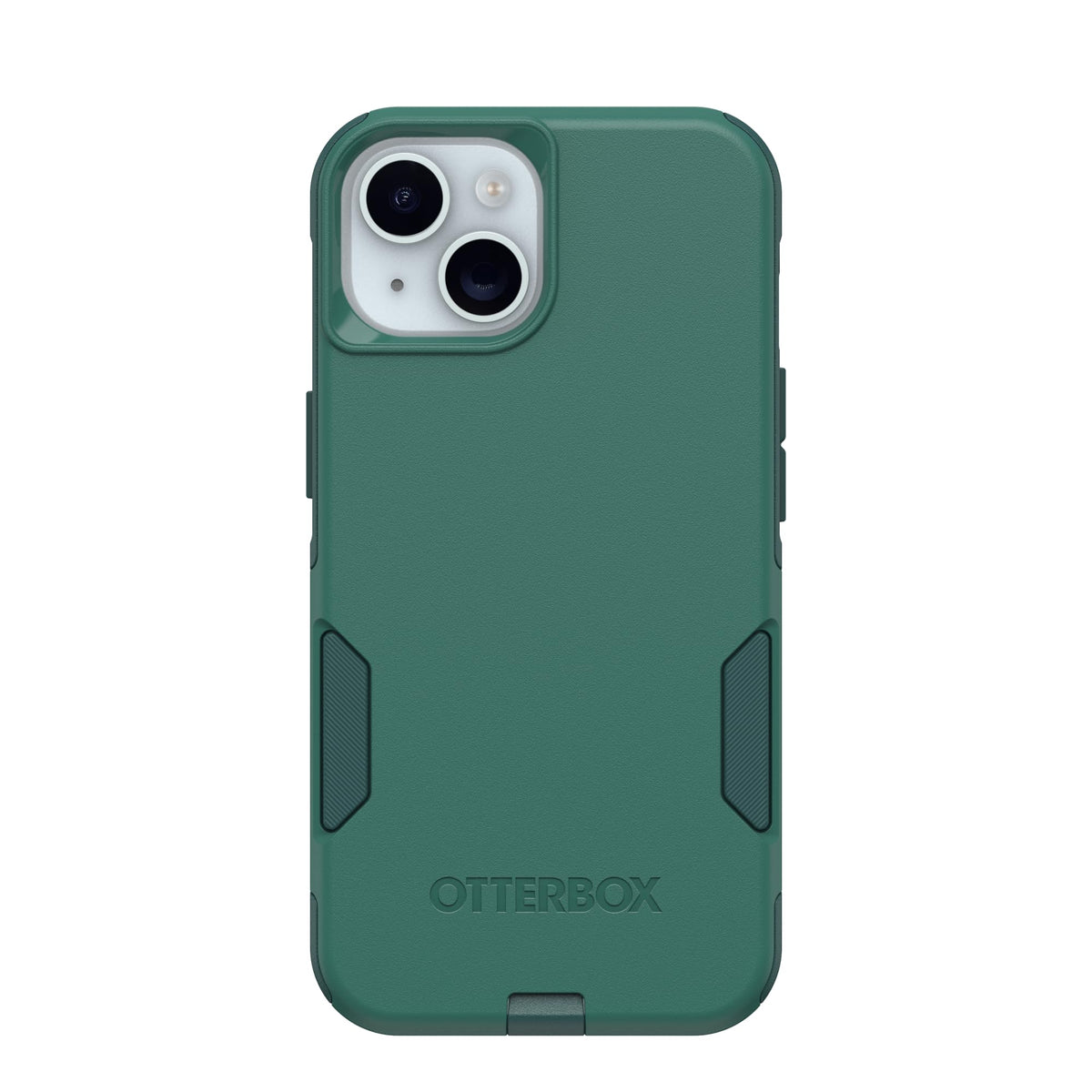OtterBox vista frontal mostrando ajuste preciso y protección delantera