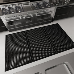 Ottomanson detalle de superficie perforada que facilita drenaje y limpieza