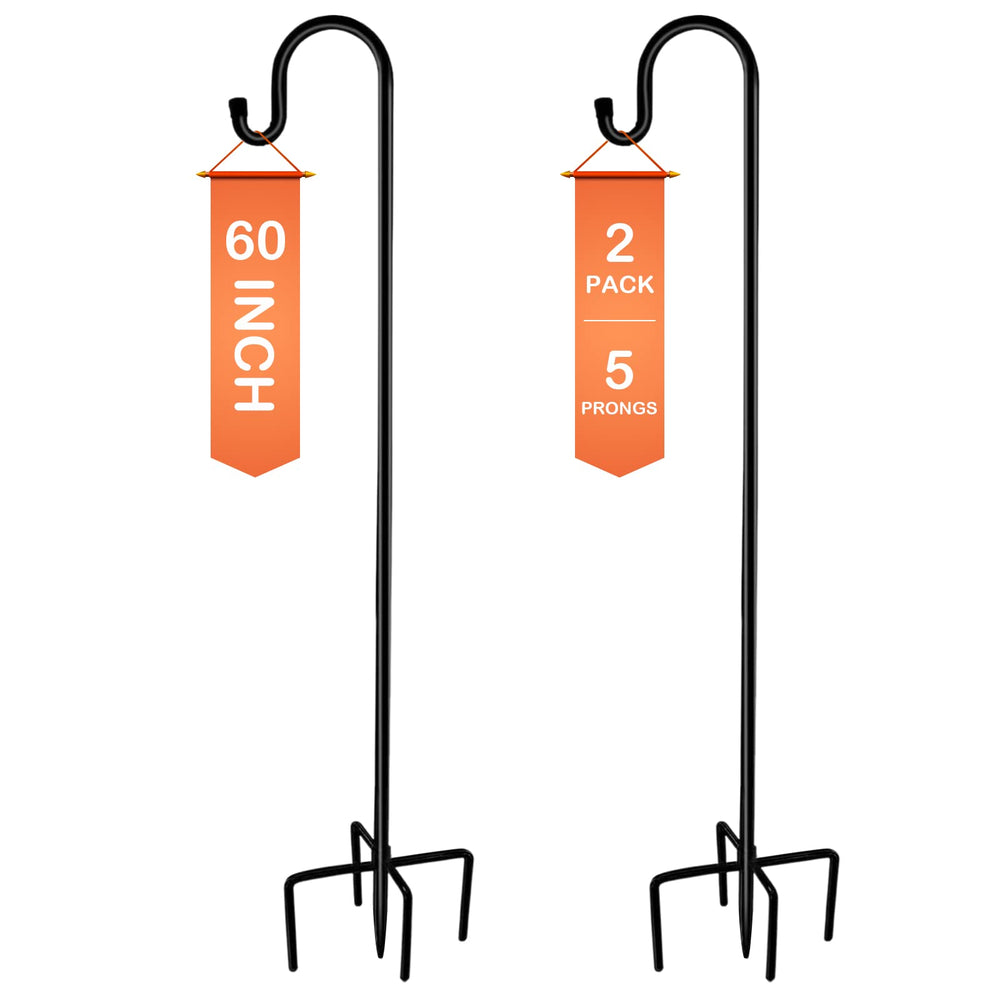 Ottsuls front view of two assembled hooks showing durable finish and height benefit