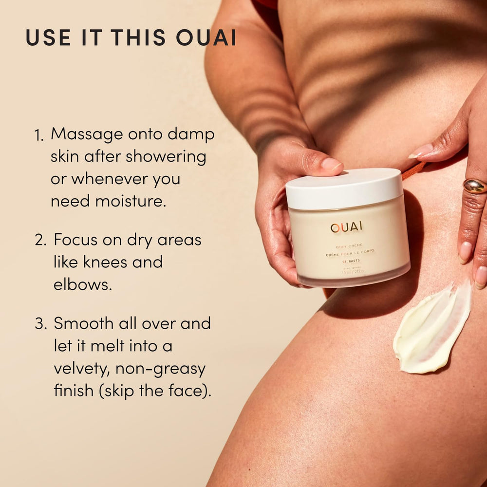 OUAI consistencia al extenderse y absorción rápida visible
