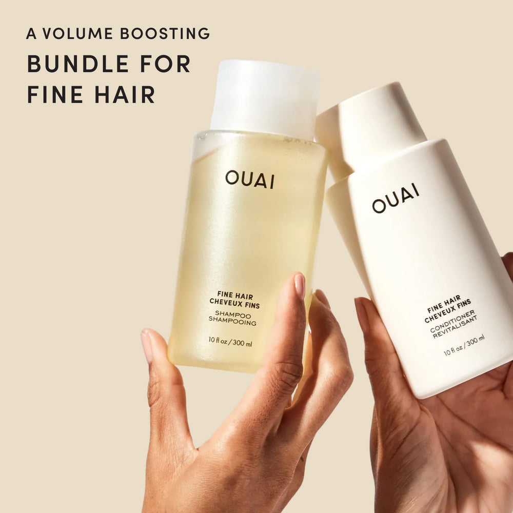 OUAI textura del champú cremosa que limpia sin resecar el cabello