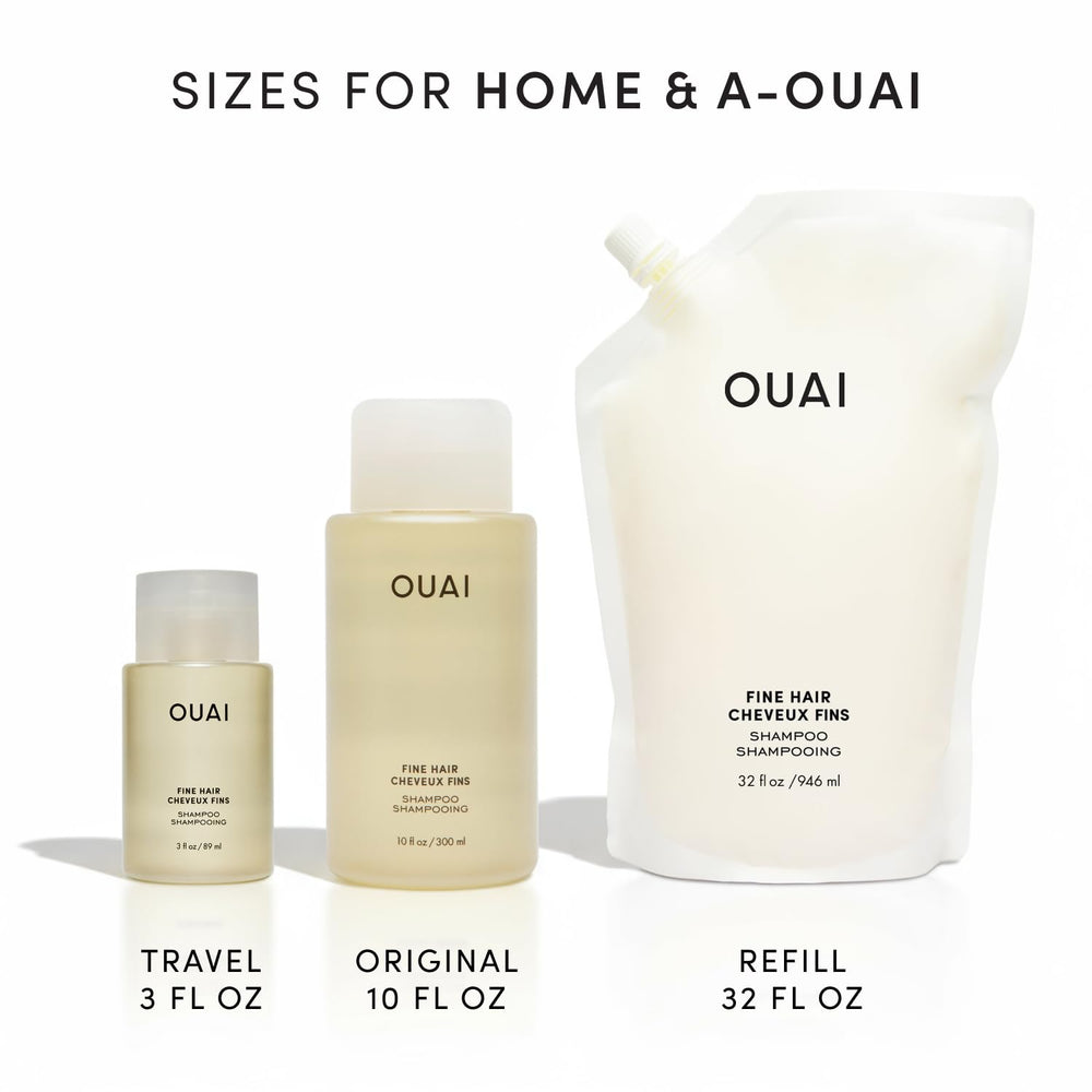 OUAI bottle with Mercer Street scent notes to show fragrance profile