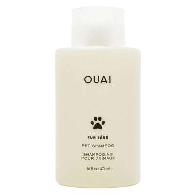 OUAI bottle front view showing clean design and Mercer Street scent benefits