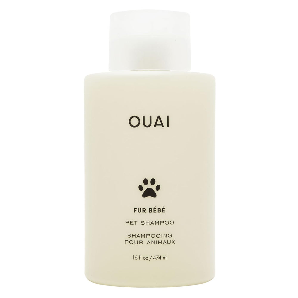 OUAI bottle front view showing clean design and Mercer Street scent benefits