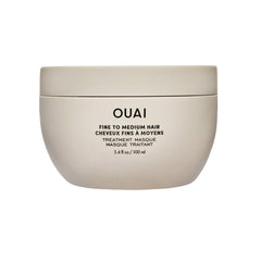 OUAI empaque frontal mostrando diseño y beneficio hidratación ligera