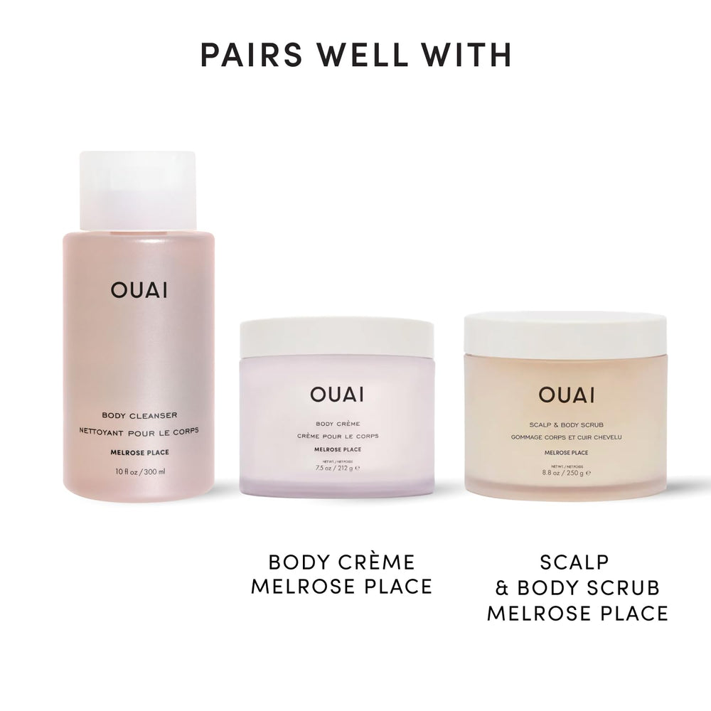 OUAI Melrose Place ambiente de baño estilo spa y experiencia aromática