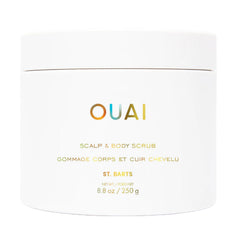 OUAI frasco frontal del producto mostrando diseño y tamaño