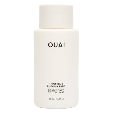 OUAI bottle front packaging showing product and easy-grip benefit