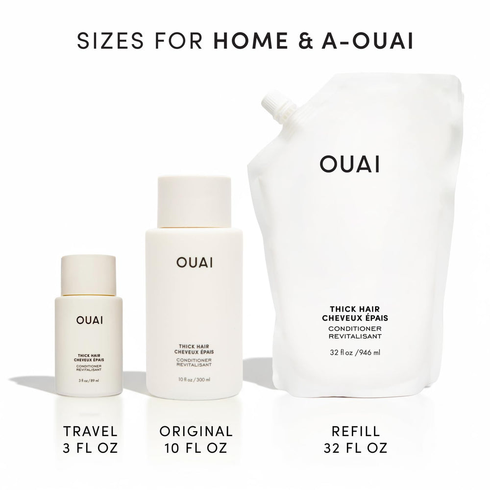 OUAI ingredients display avocado and shea highlighting deep moisture