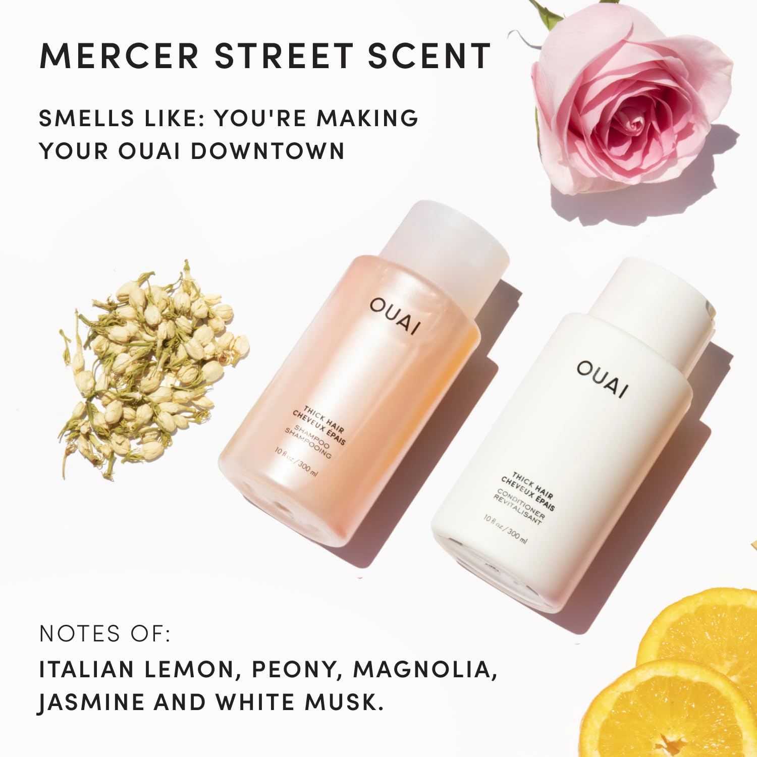 OUAI marshmallow root ingredient highlight for smoothness