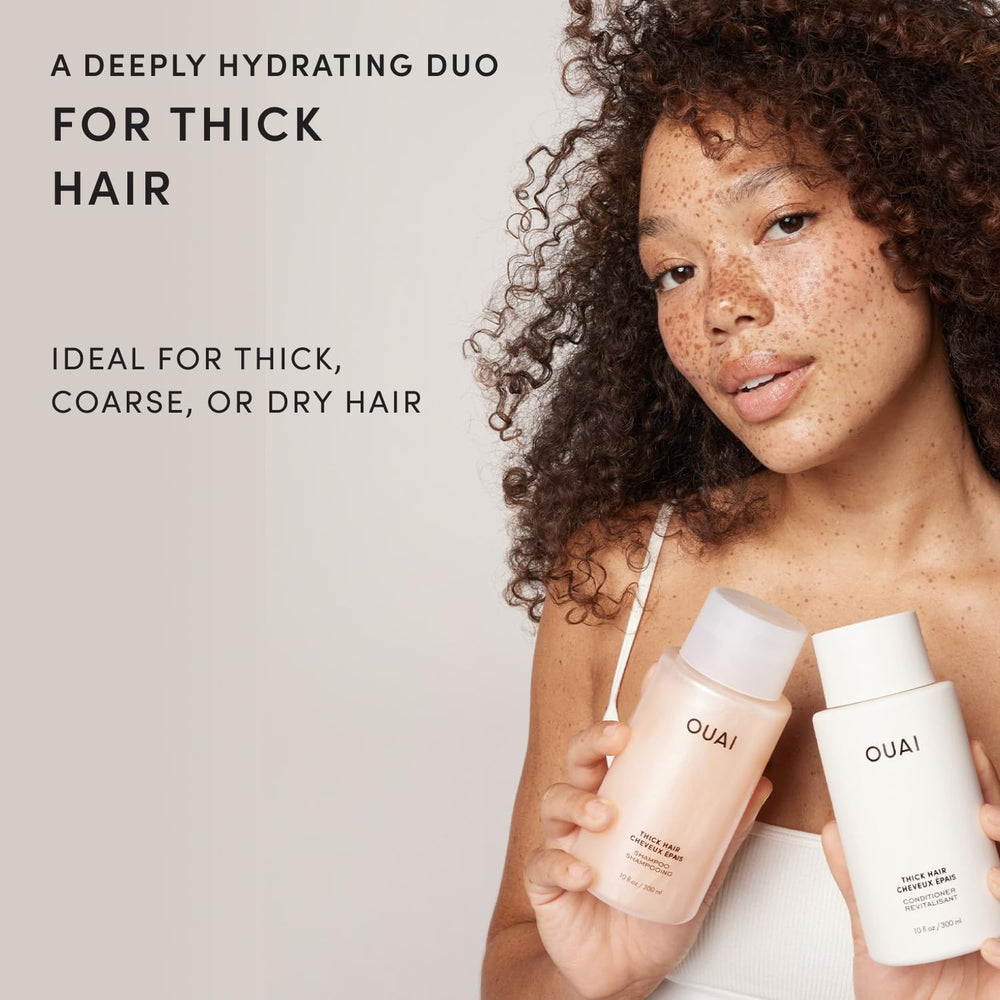 OUAI pump dispenser detail for easy, controlled use