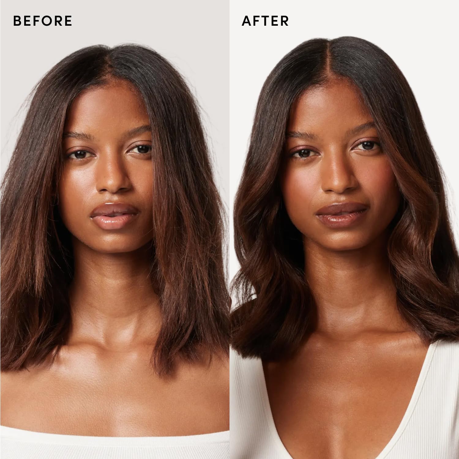 OUAI shampoo texture lather demonstrating gentle cleanse