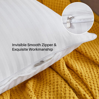 Oubonun insert on sofa lifestyle demonstrating full look and styling benefit