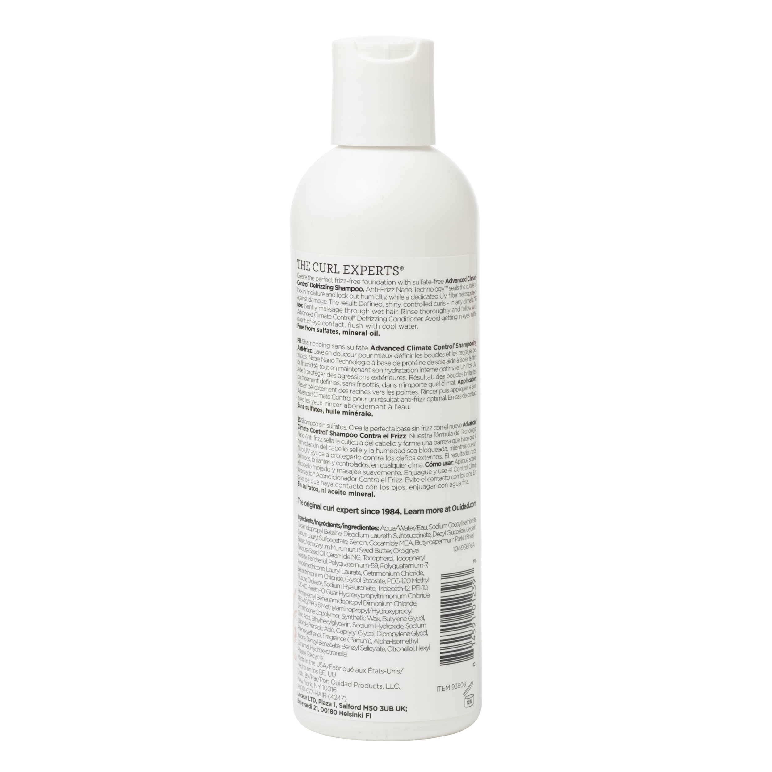 Ouidad etiqueta con ceramidas que refuerzan y reparan el cabello