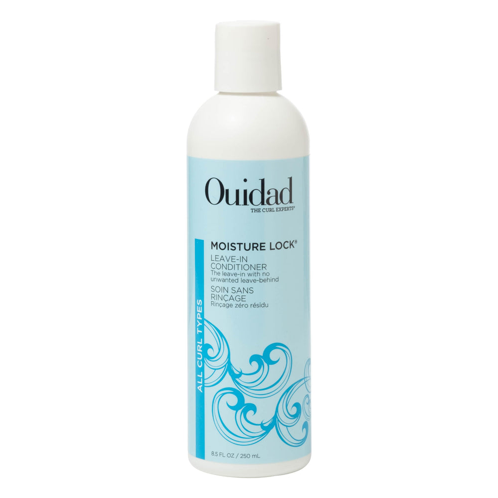 Ouidad botella frontal mostrando la marca y beneficio de hidratación