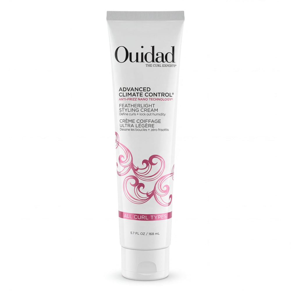 Ouidad envase frontal Featherlight muestra control ligero