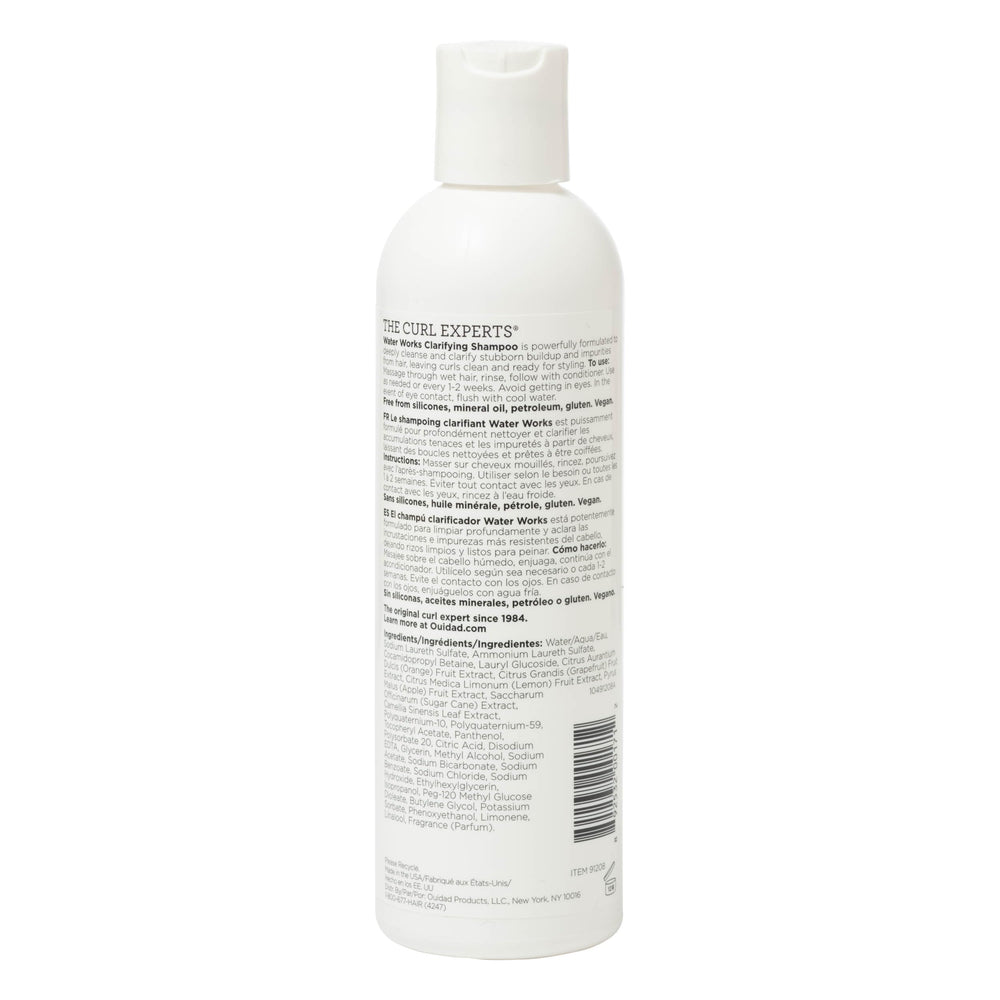 Ouidad textura de espuma cremosa del champú que preserva humedad