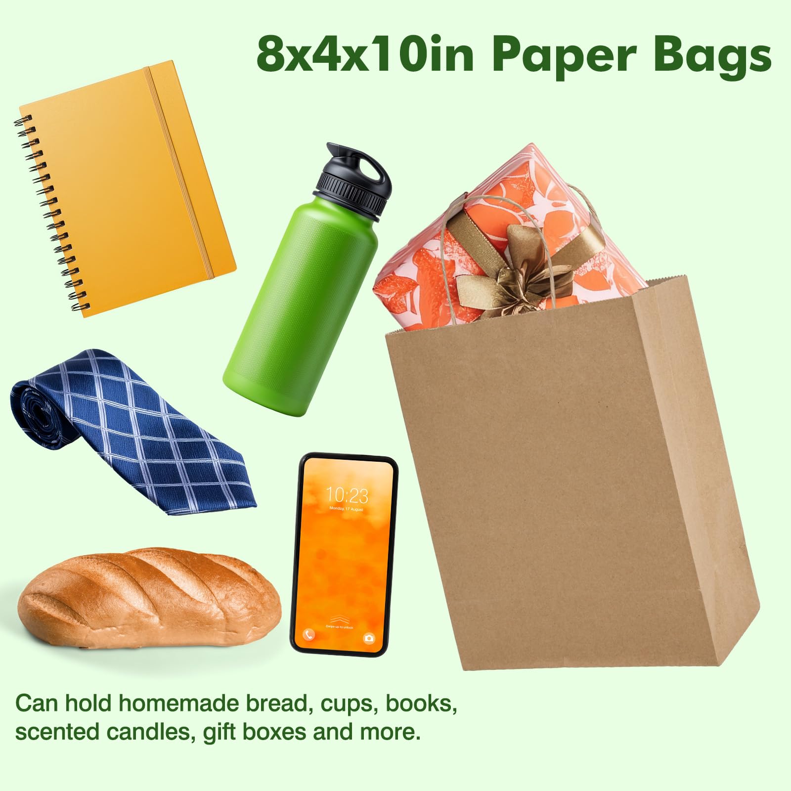 OUTUXED bolsa con productos dentro, ideal para comercio y exhibición rápida