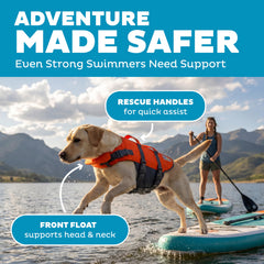 Outward Hound detalle de espuma y tejido ripstop resistente y cómodo