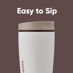 Owala detalle de la boquilla SmoothSip para un sorbo cómodo y sin salpicaduras