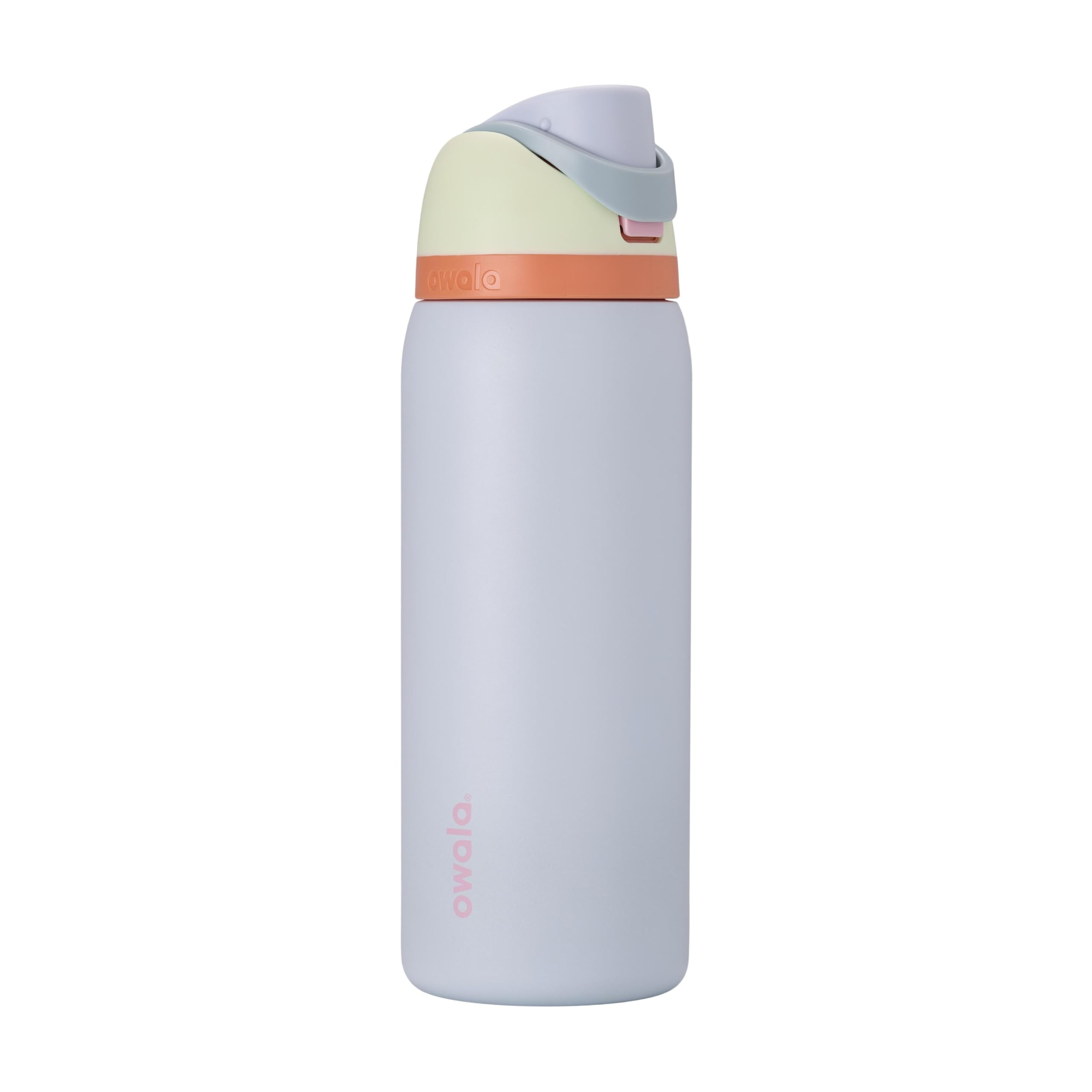 Owala FreeSip frente 32 oz mostrando diseño y capacidad