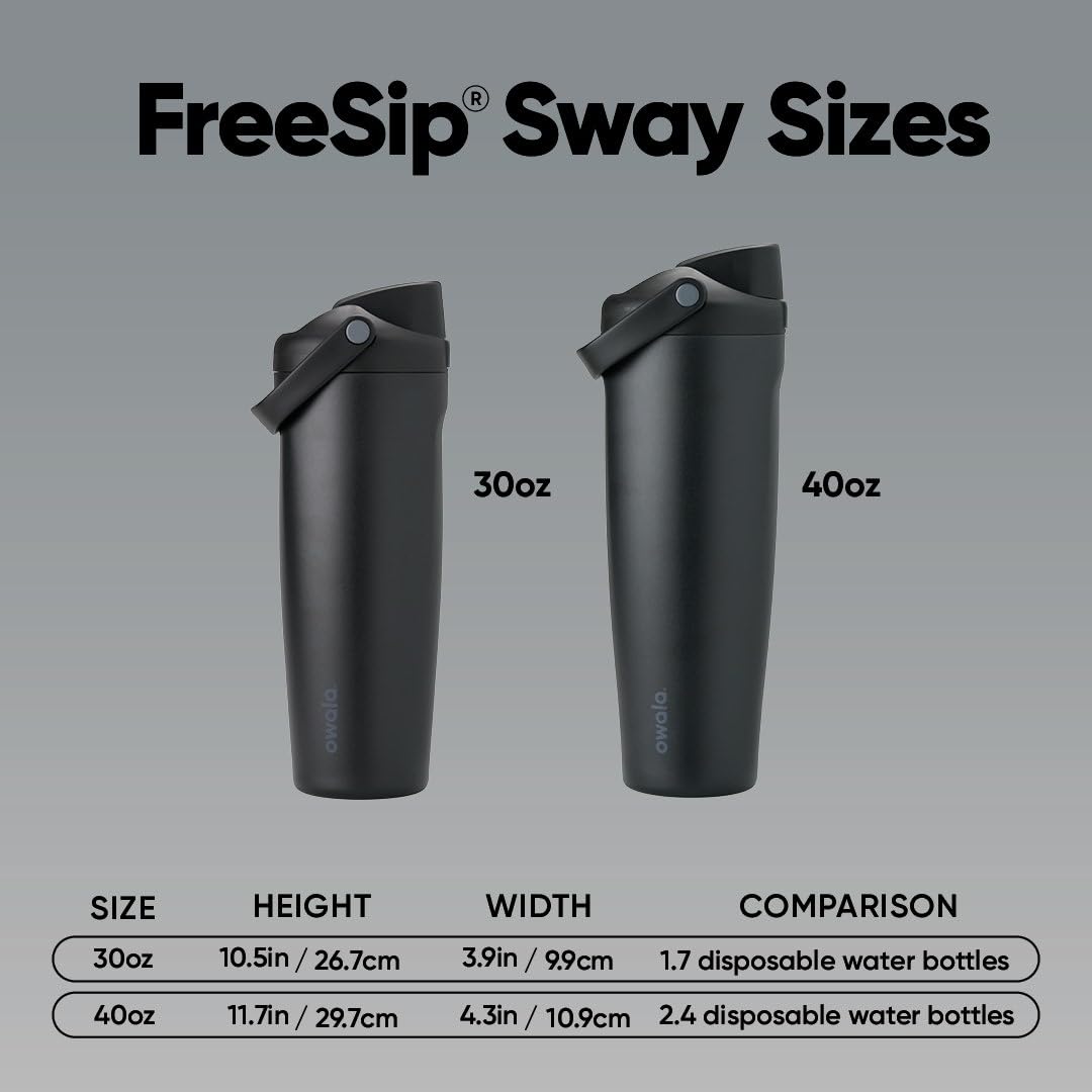 Owala FreeSip Sway en portavasos de coche, ajuste compatible