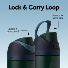 Owala internal straw detail demonstrating easy-sip convenience