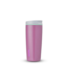 Owala SmoothSip vista frontal mostrando color Plum Perfect y forma práctica