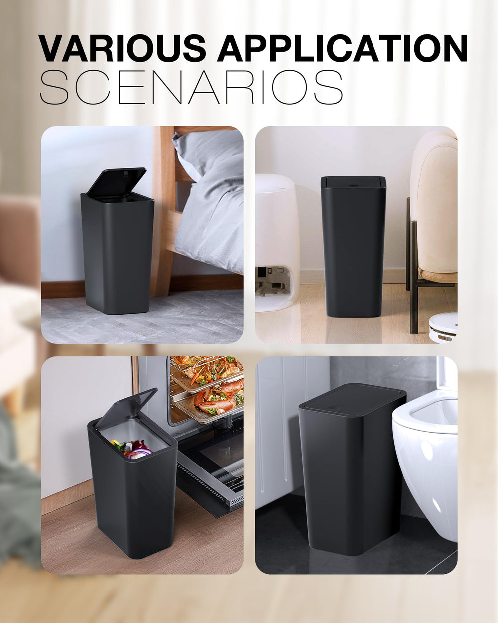 Owaylon tapa cerrada demostrando control de olores en interior