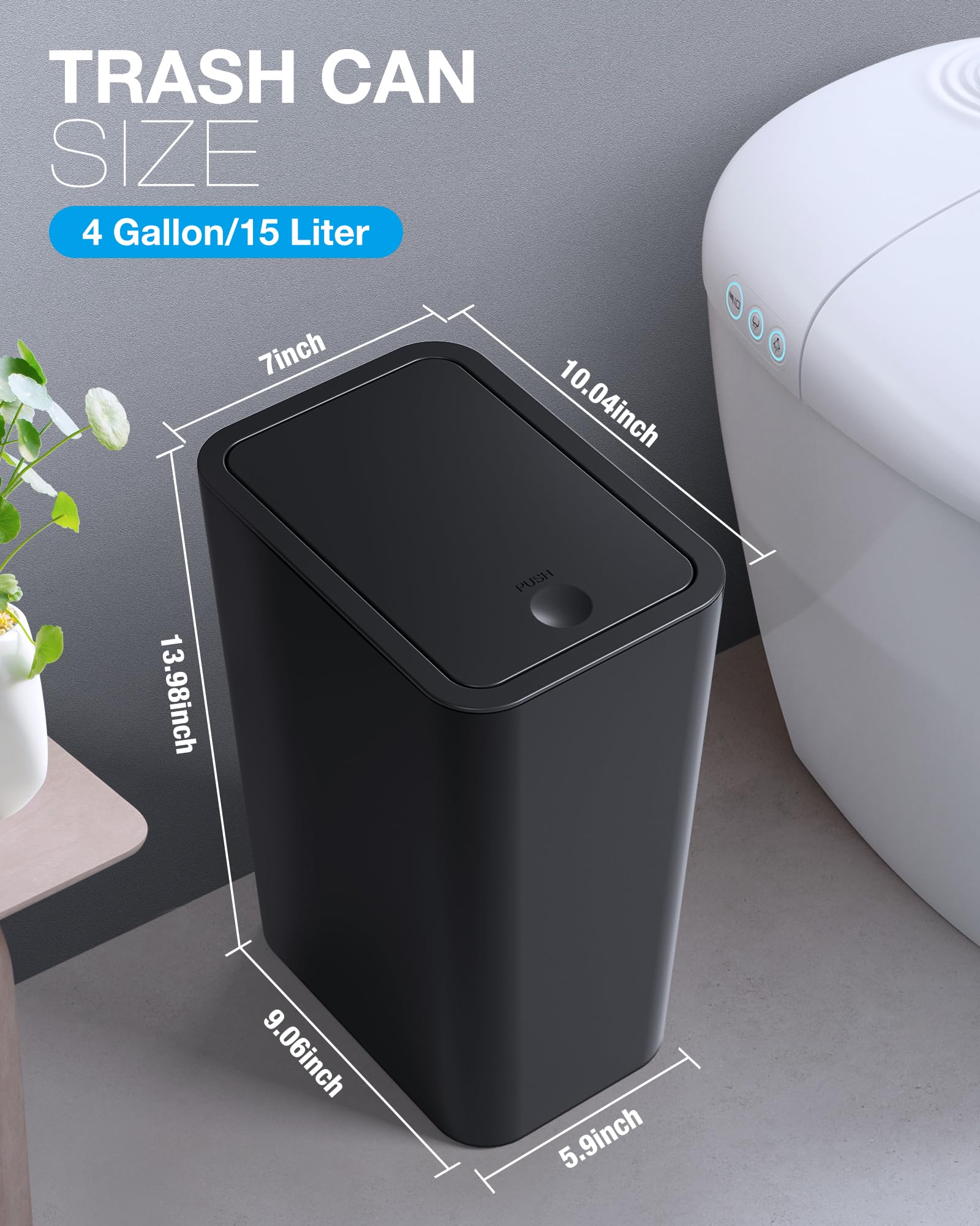 Owaylon cubo colocado en un baño ilustrando integración estética