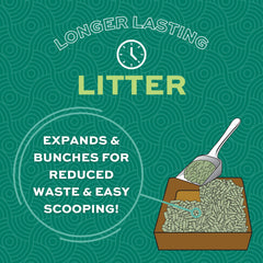 Rabbit using Oxbow Eco Straw litter showing comfort and low dust benefit