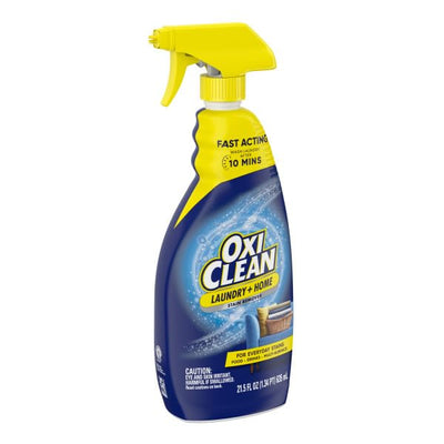 OxiClean etiqueta con instrucciones claras para uso seguro y eficaz