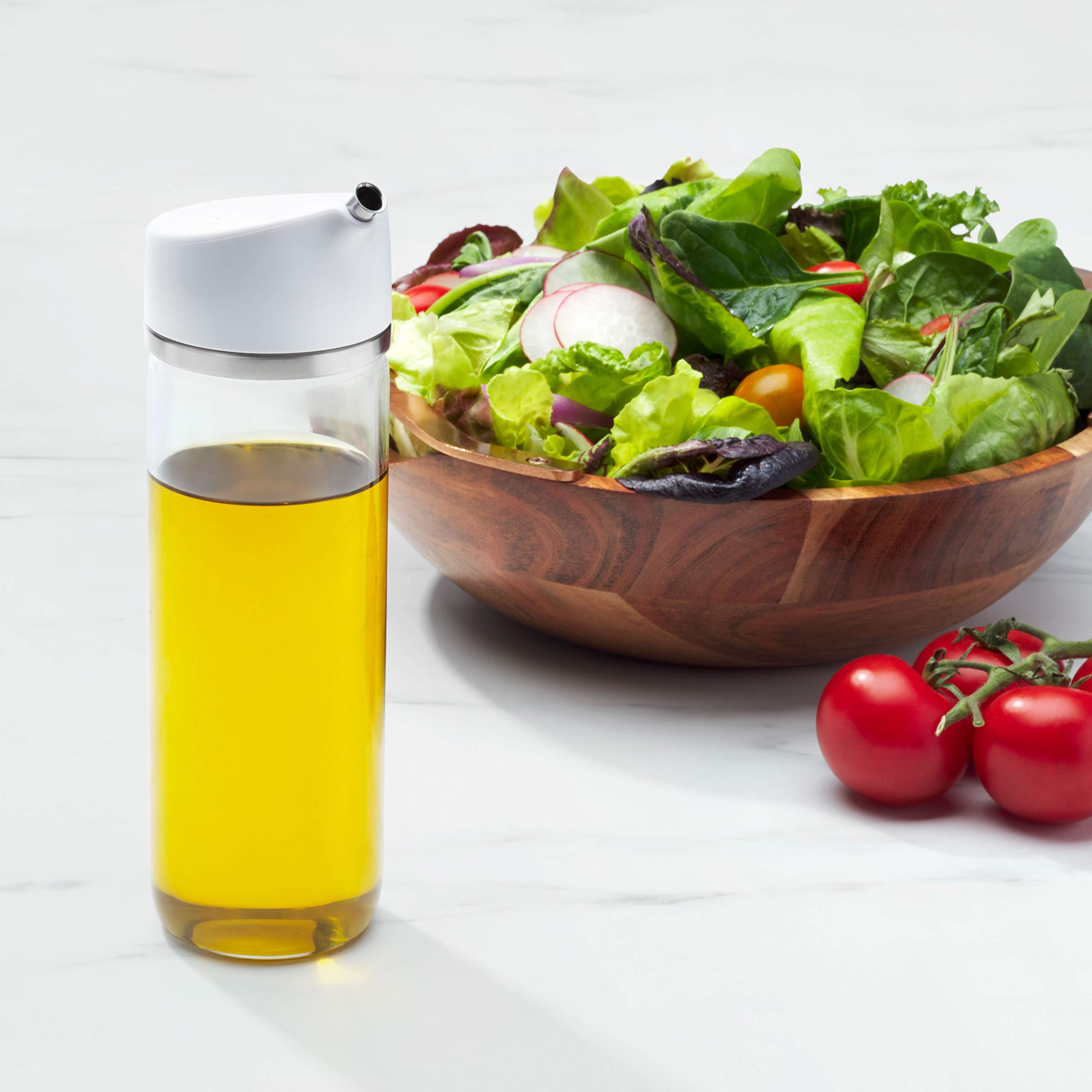 OXO etiqueta y marca en detalle, confianza y diseño