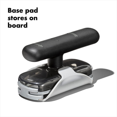OXO Good Grips guardado ensamblado con base, ahorro de espacio