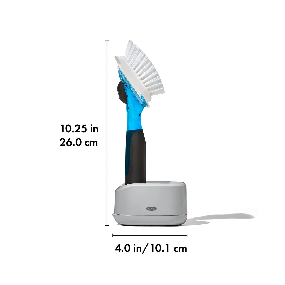 OXO Good Grips soporte vertical que mantiene el cepillo seco y ordenado