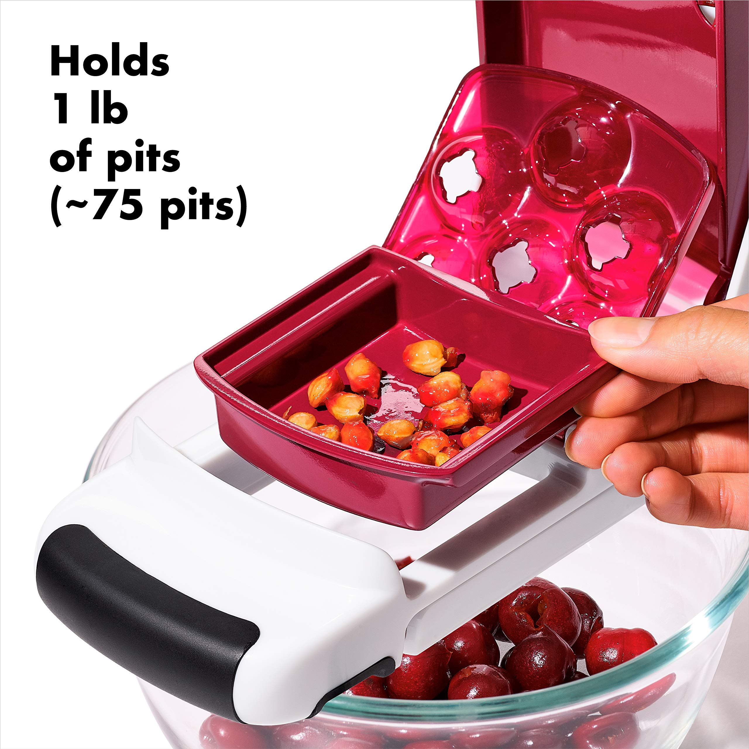 OXO patas plegables guardadas para ocupar menos espacio y facilitar almacenamiento