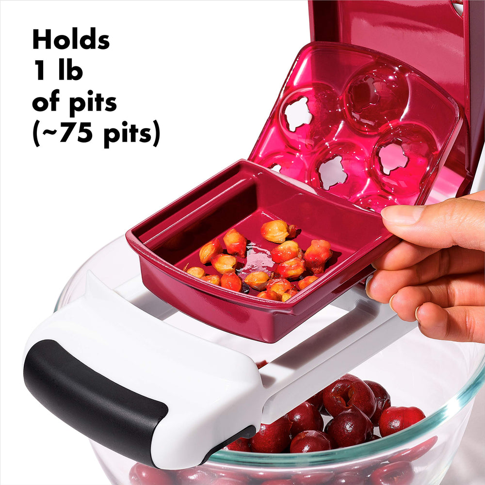 OXO patas plegables guardadas para ocupar menos espacio y facilitar almacenamiento