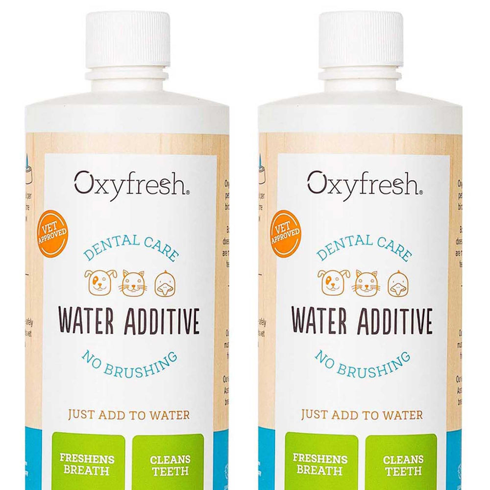 Oxyfresh envase frontal mostrando etiqueta clara y beneficio de aliento fresco