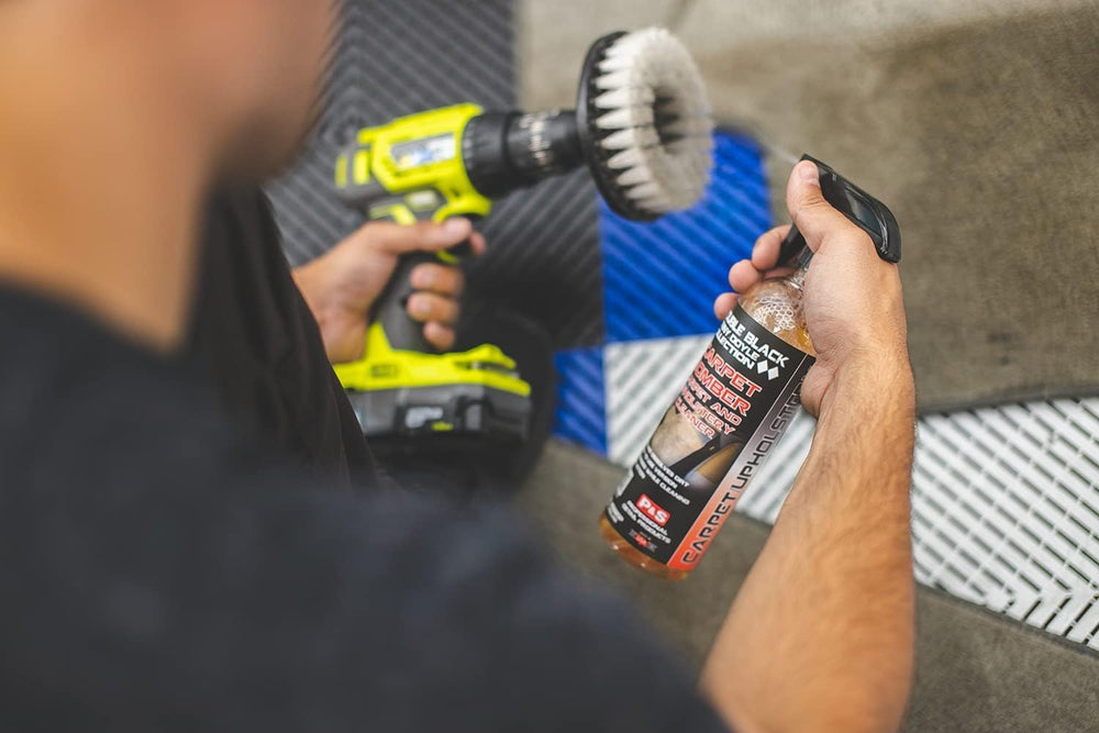 P & S PROFESSIONAL DETAIL PRODUCTS mixing dilution in bucket, illustrates adjustable strength