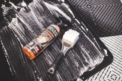 P & S PROFESSIONAL DETAIL PRODUCTS used to degrease engine bay, safe heavy-duty cleaning