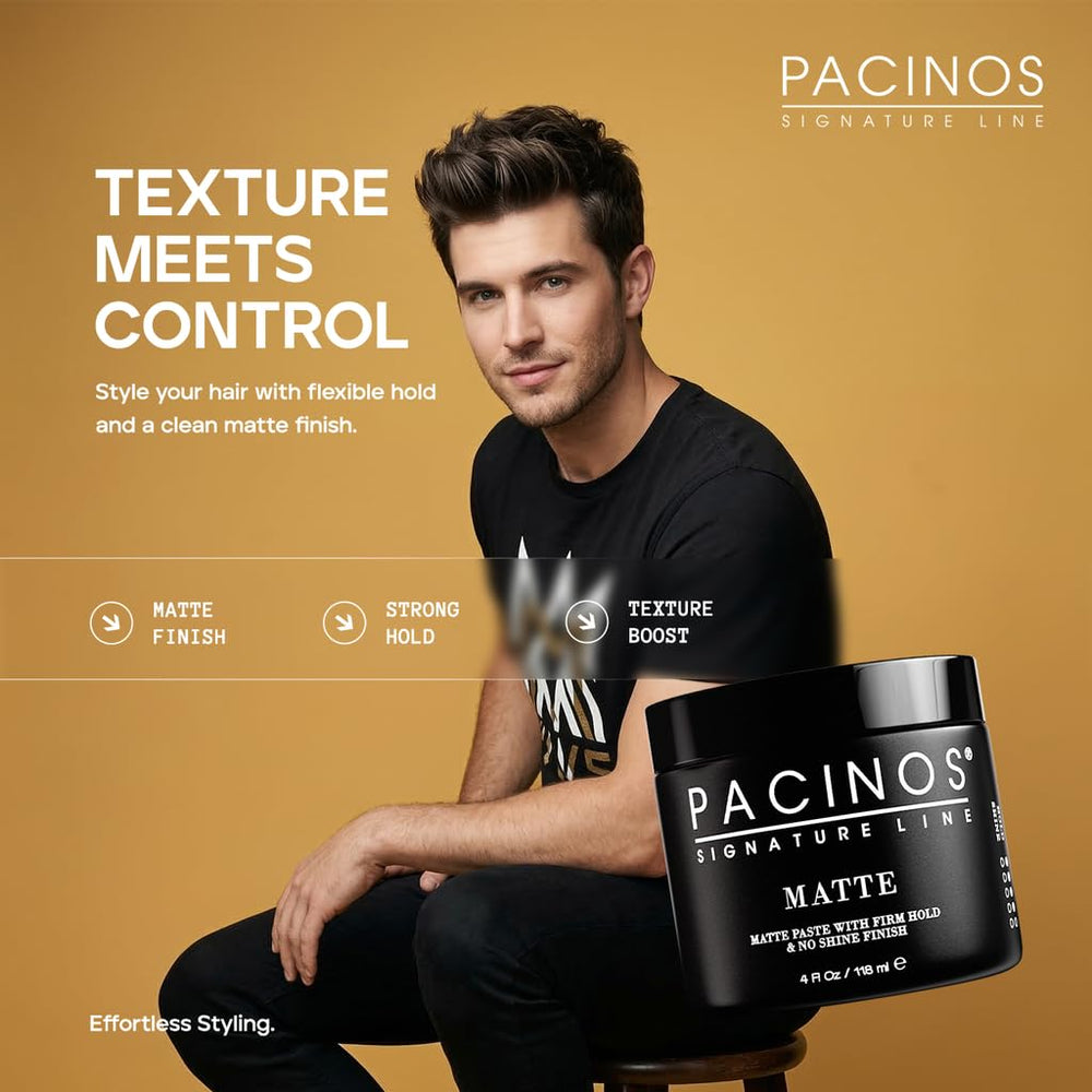 Pacinos textura cremosa en primer plano para fácil aplicación
