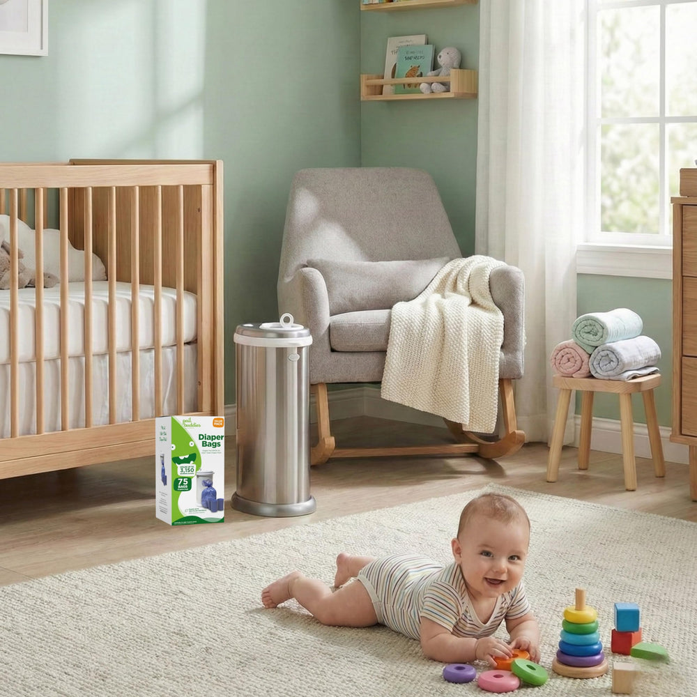 Pail Buddies en nursery con aroma sutil manteniendo ambiente fresco