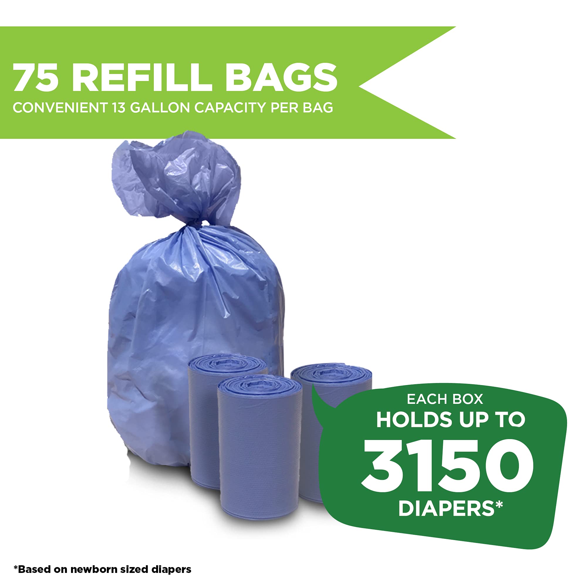 Pail Buddies etiqueta indicando 20% material reciclado responsable