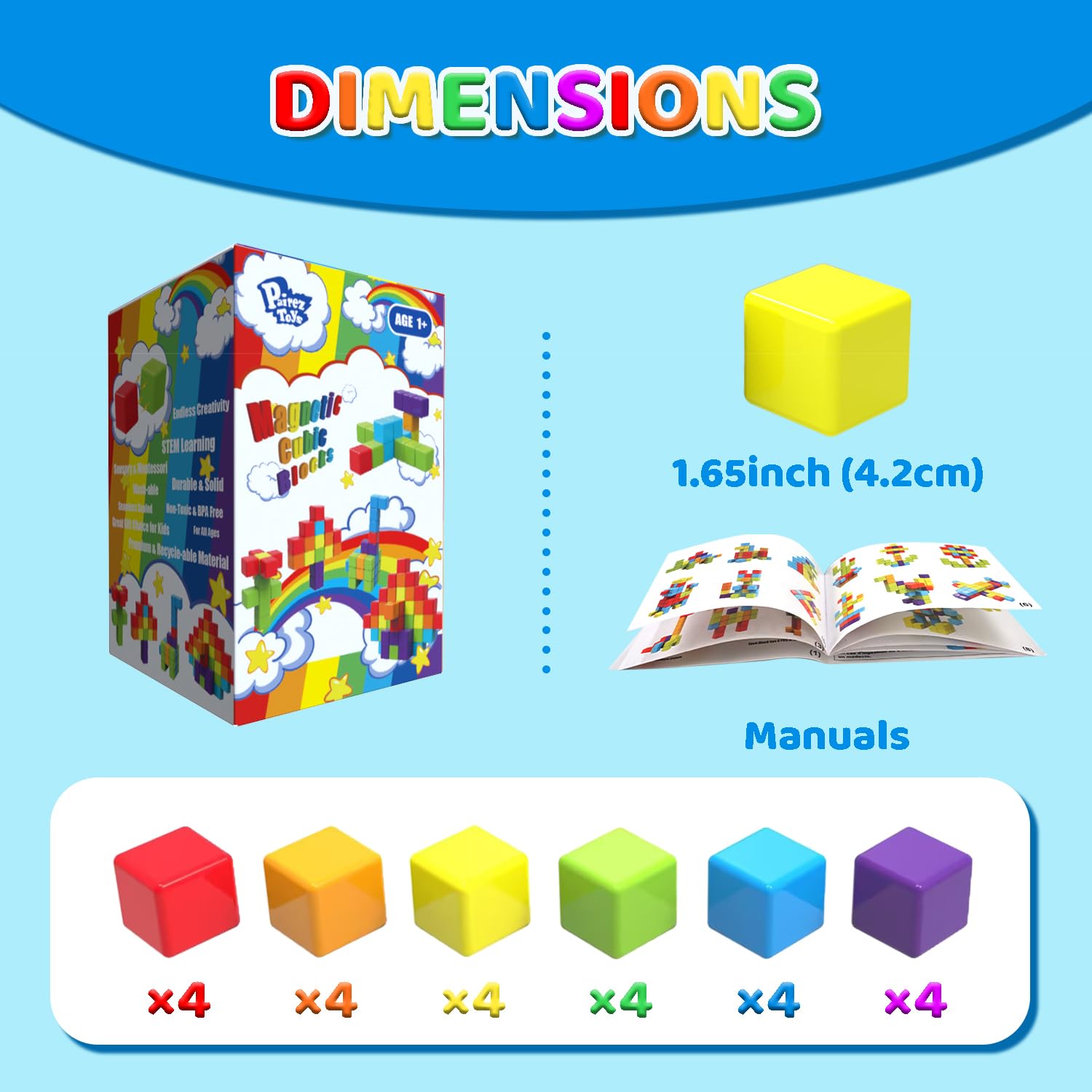 Pairez Toys familia construyendo conjunto fomenta creatividad conjunta