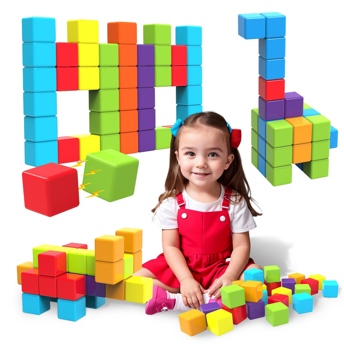 Pairez Toys packaging frontal mostrando cubos y colores brillantes