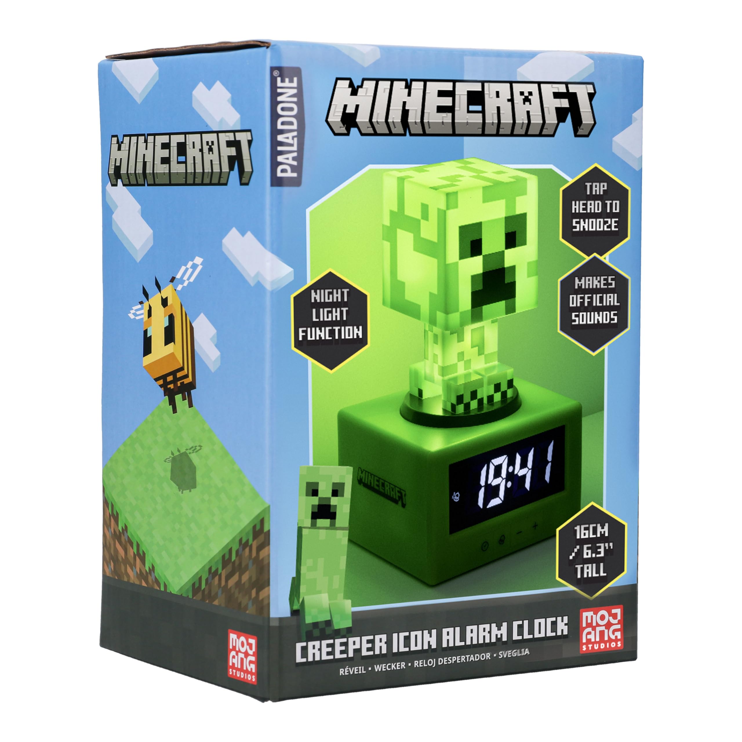 Paladone Creeper integrado en setup gaming como decoración temática
