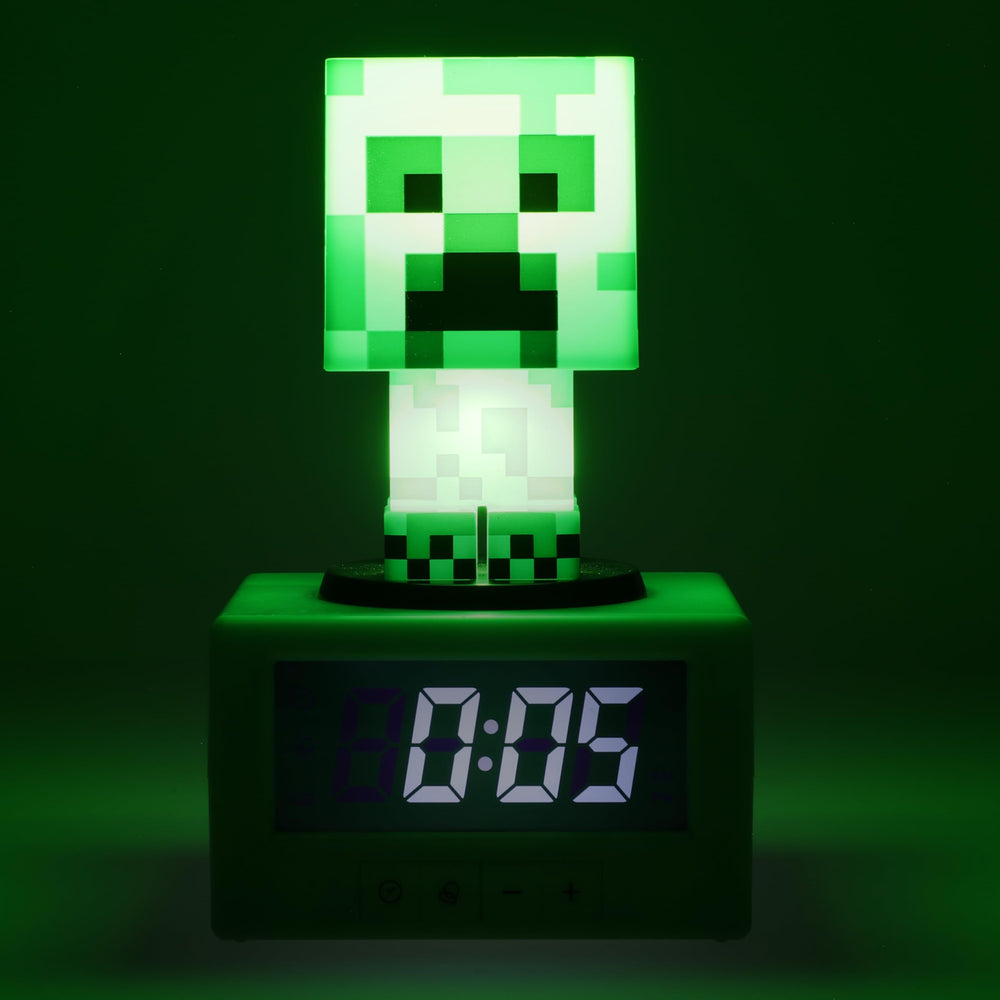 Paladone Creeper detalle del panel digital y botones claros